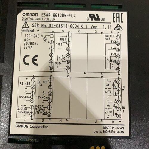 议价温控器E5AR-QQ43DW-FLKE5AR-TQ43DW-FLKE5AR-Q43DB-FLK
