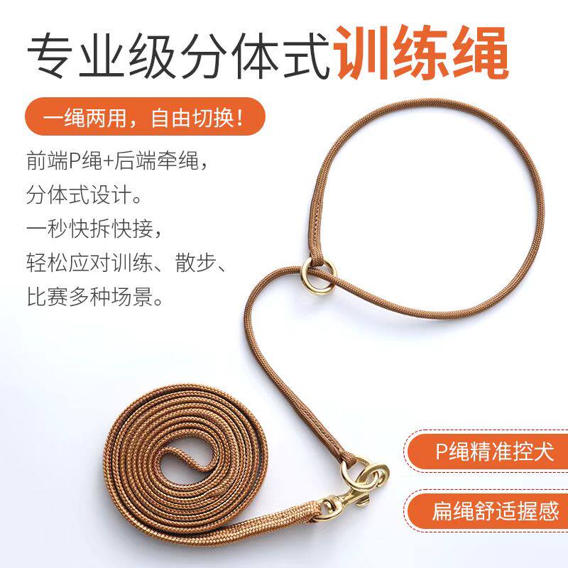 边牧拉布拉多金毛防爆冲牵引绳