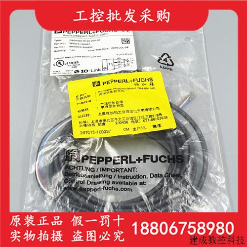 议价德国P+F倍加福全新原装OBD1000-R100-2EP-IO 267075-100037现