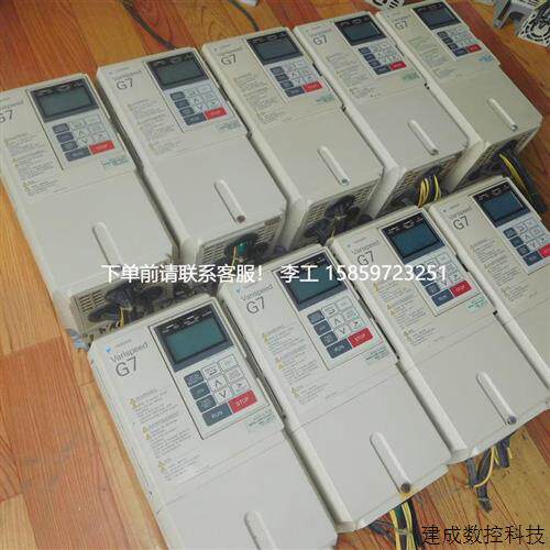 议价*A007* 拆机 安川变频器CIMR-G7B43P7 3.7KW 380V 实物图