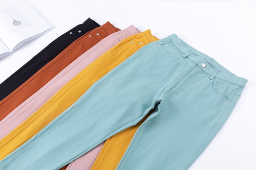 日本四面弹牛仔裤coolmax高档