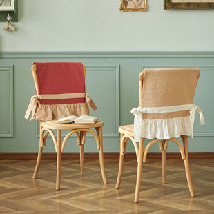 通用靠背巾简约家用餐椅套罩欧式 四季 现代凳子椅垫套 椅垫 美式