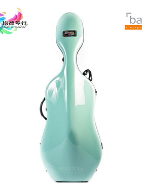 法国 BAM  hightech系列 1002NM 绿色 进口 碳纤维  大提琴盒/箱