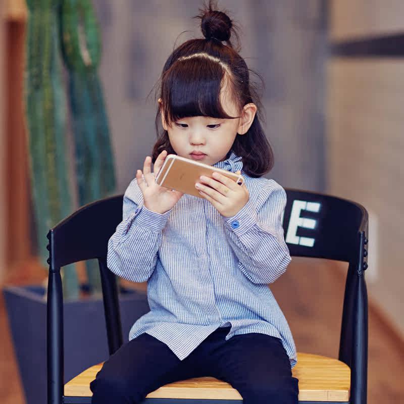 Chemise fille à manche longue - Ref 2085145 Image 1