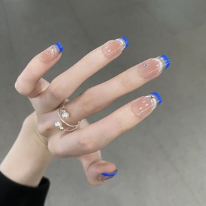 克莱因纯手工蓝色穿戴甲