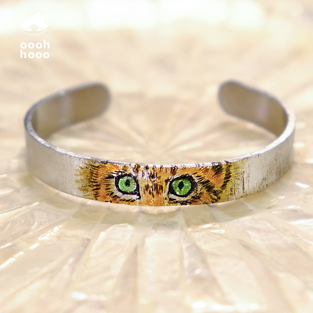 ooohhooo原创手工钛钢定制手镯