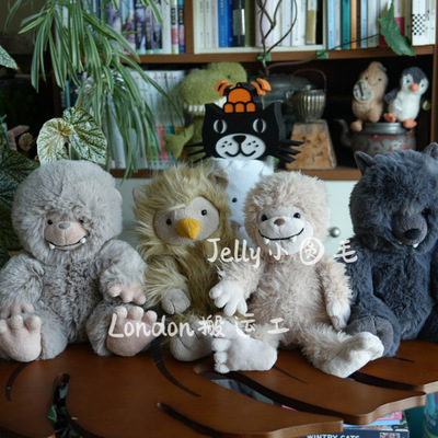 jellycat摆件公仔可爱稀缺抱偶