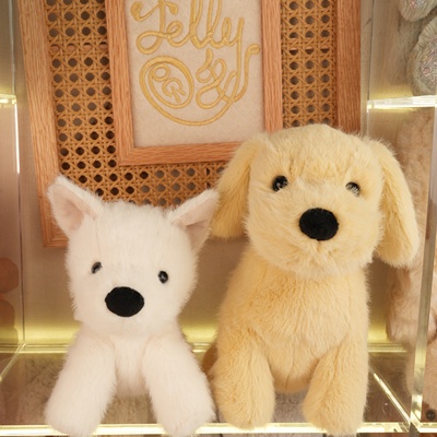 限定新品西高地幼崽Jellycat门罗苏格兰梗犬可爱毛绒公仔毛绒玩偶