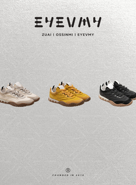 【畅行鞋】谬系牛皮拼布圆头系带百搭休闲鞋ST51WK018