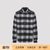 OWENS男士 羊毛格子衬衫 夹克外套overshirt RICK 25早秋意大利代购