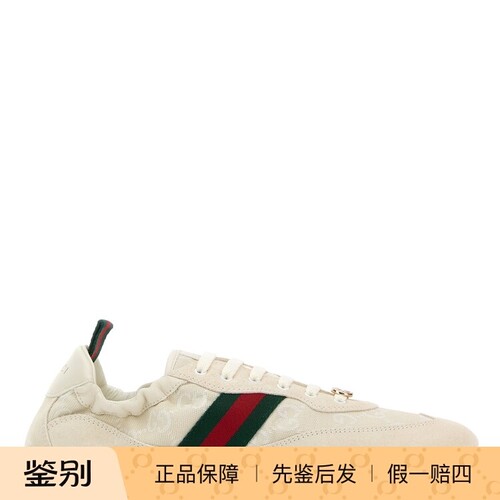GUCCI 古驰女士白色shift 平底运动鞋 26早春新款 意大利代购正品