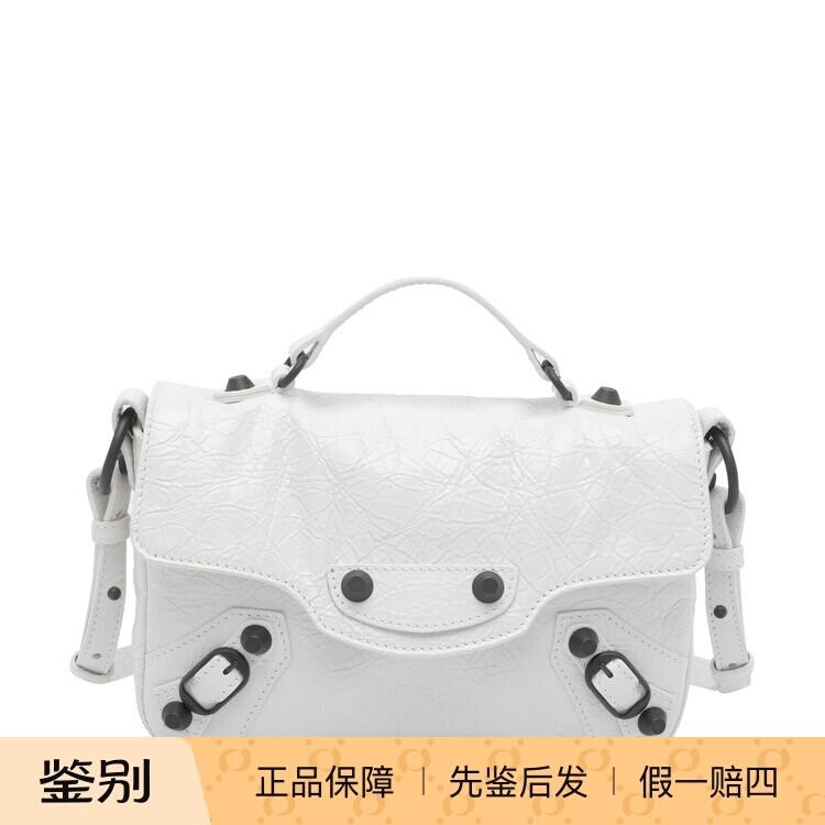 BALENCIAGA 巴黎世家 女士le city 白色nano手包26早春意大利代购