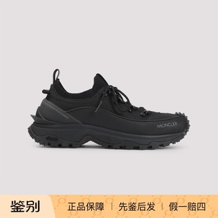 MONCLER 盟可睐男士黑色trailgrip lite3运动鞋 26早春意大利代购