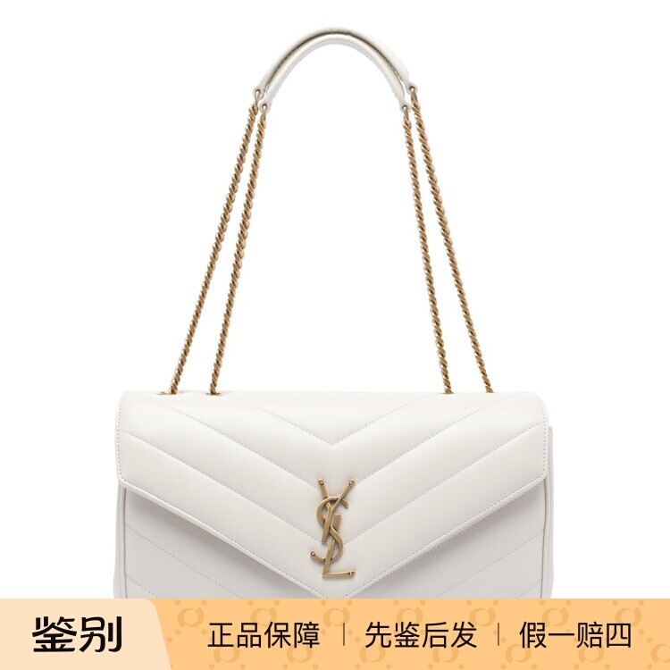 Saint Laurent圣罗兰YSL中号loulou白金链包26早春新款意大利代购
