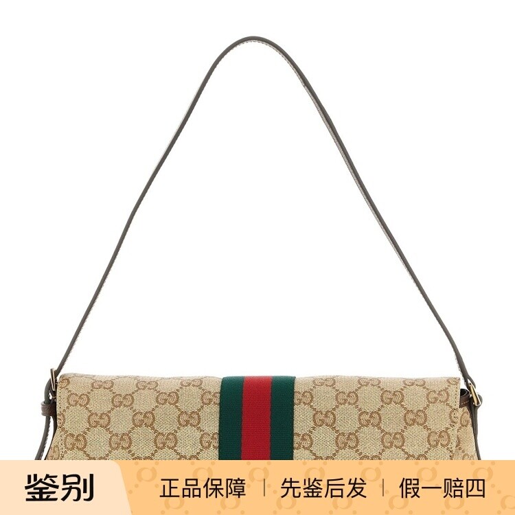 GUCCI 古驰 女士 中号madison 帆布单肩包 26秋冬新款 意大利代购