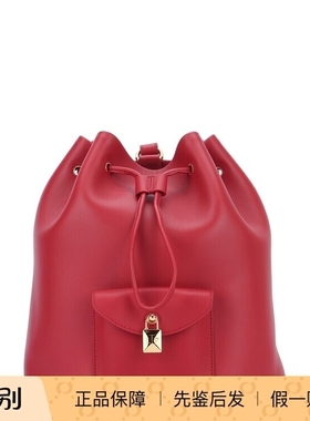 LORO PIANA 女extra drawstring L27 真皮双肩包25早秋意大利代购