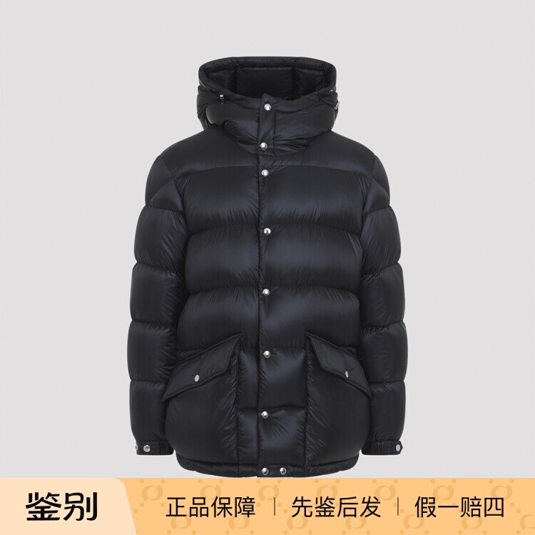 MONCLER 盟可睐男士黑色Orelith 连帽羽绒服26秋冬新款意大利代购