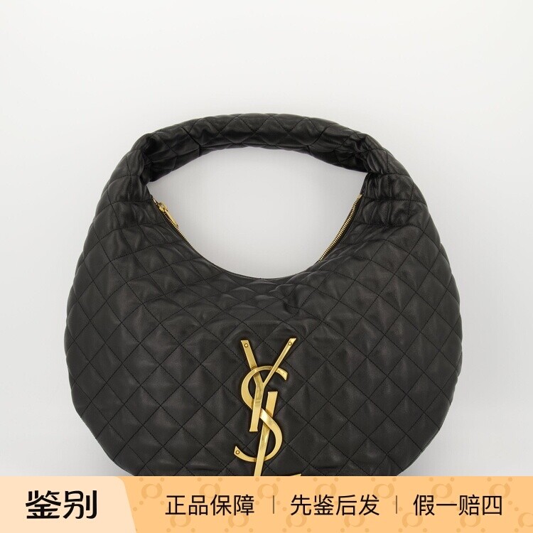 Saint Laurent 圣罗兰YSL女ICARE黑色菱格腋下包26早春意大利代购
