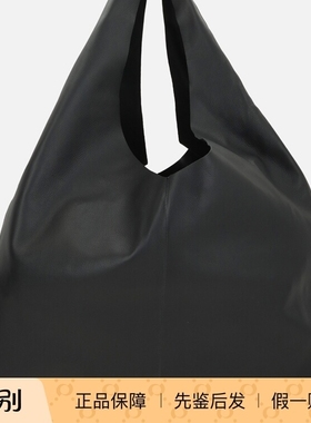 THE ROW 女士new bindle灰色大号极简真皮包25早秋新款意大利代购