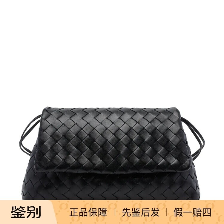 BOTTEGA VENETA女士BV迷你giorno黑色单肩包26早秋新款意大利代购