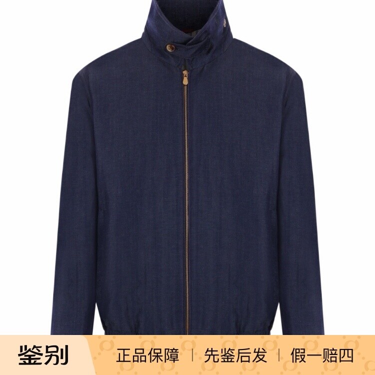 Brunello Cucinelli 男士羊毛亚麻立领BC夹克 26早春新意大利代购