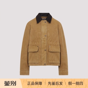 棕色帆布夹克外套 女士 STUDIOS 意大利代购 正品 26早春新款 ACNE