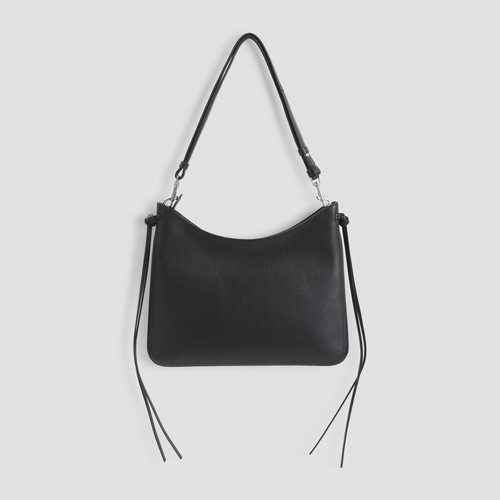 Phoebe Philo 女士gig 中号黑色真皮单肩包 26早秋新款意大利代购