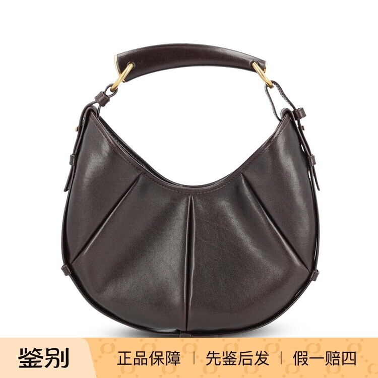 Saint Laurent 圣罗兰YSL女mombasa 棕色小号包 26早春意大利代购