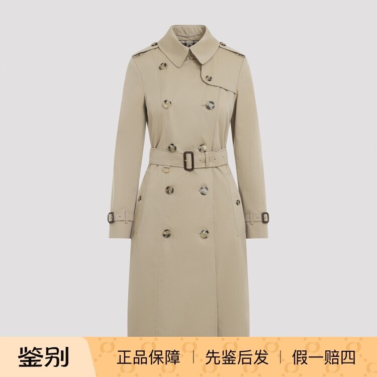 BURBERRY 女士chelsea米色棉质风衣26早秋新款8117240 意大利代购