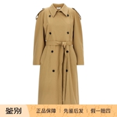 ROW 意大利代购 女士dester 26早春新款 米色双排扣棉羊绒风衣 THE