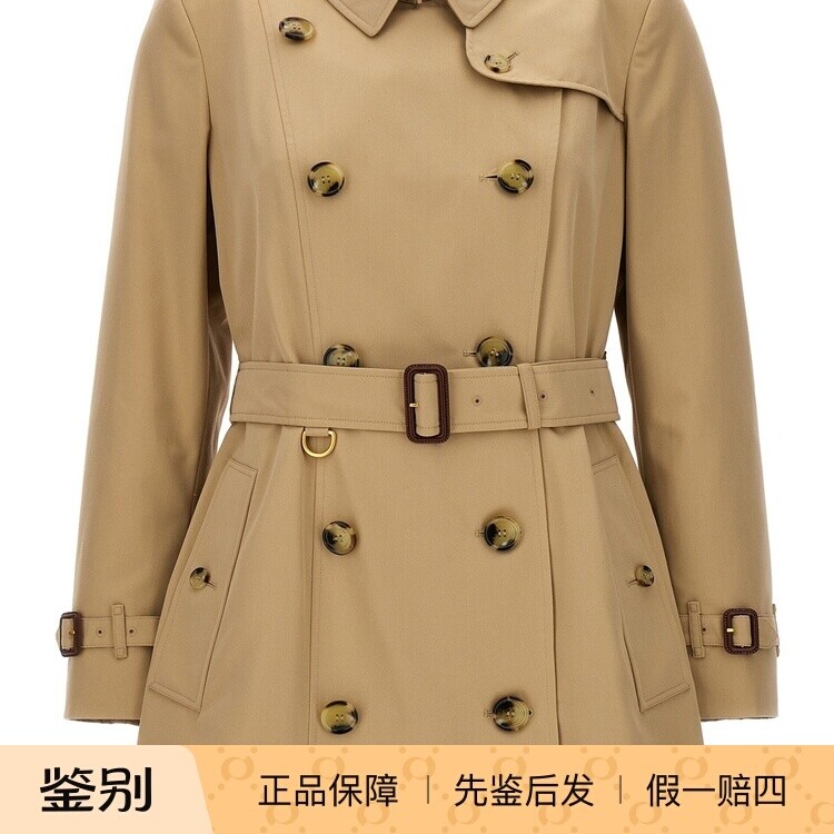 BURBERRY 女chelsea 米色棉质风衣2026早春新款8117239意大利代购