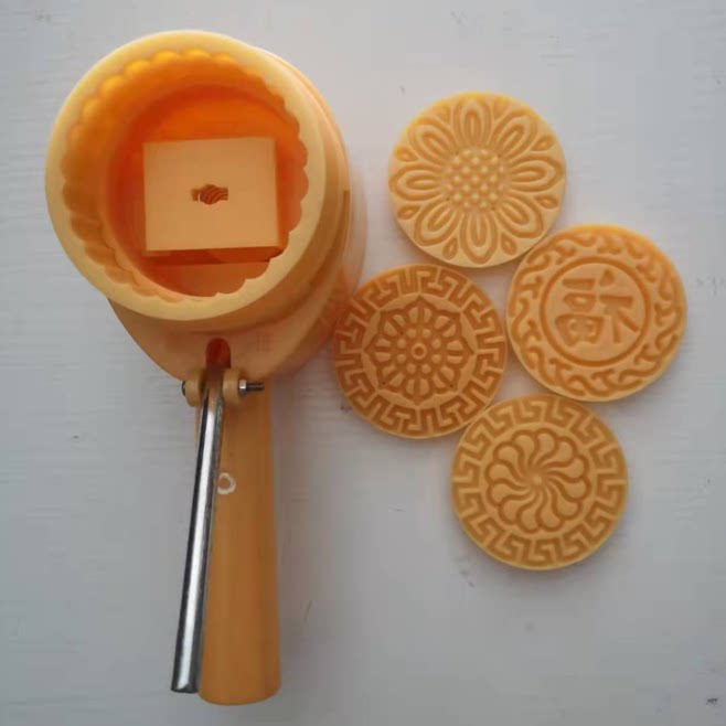 广式125克手压半自动可调厚度月饼绿豆糕面食模具包邮