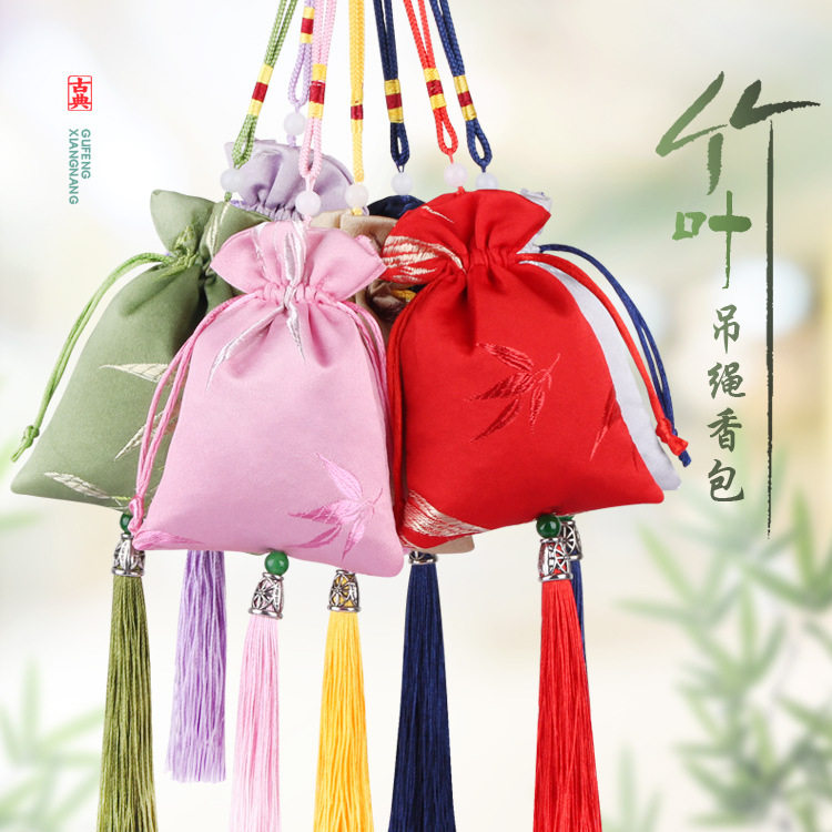 新款端午节香包袋子香囊空袋diy