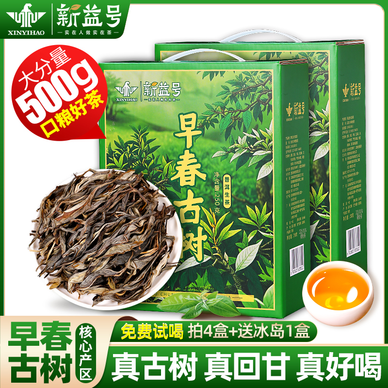 勐海早春古树普洱生茶礼盒装