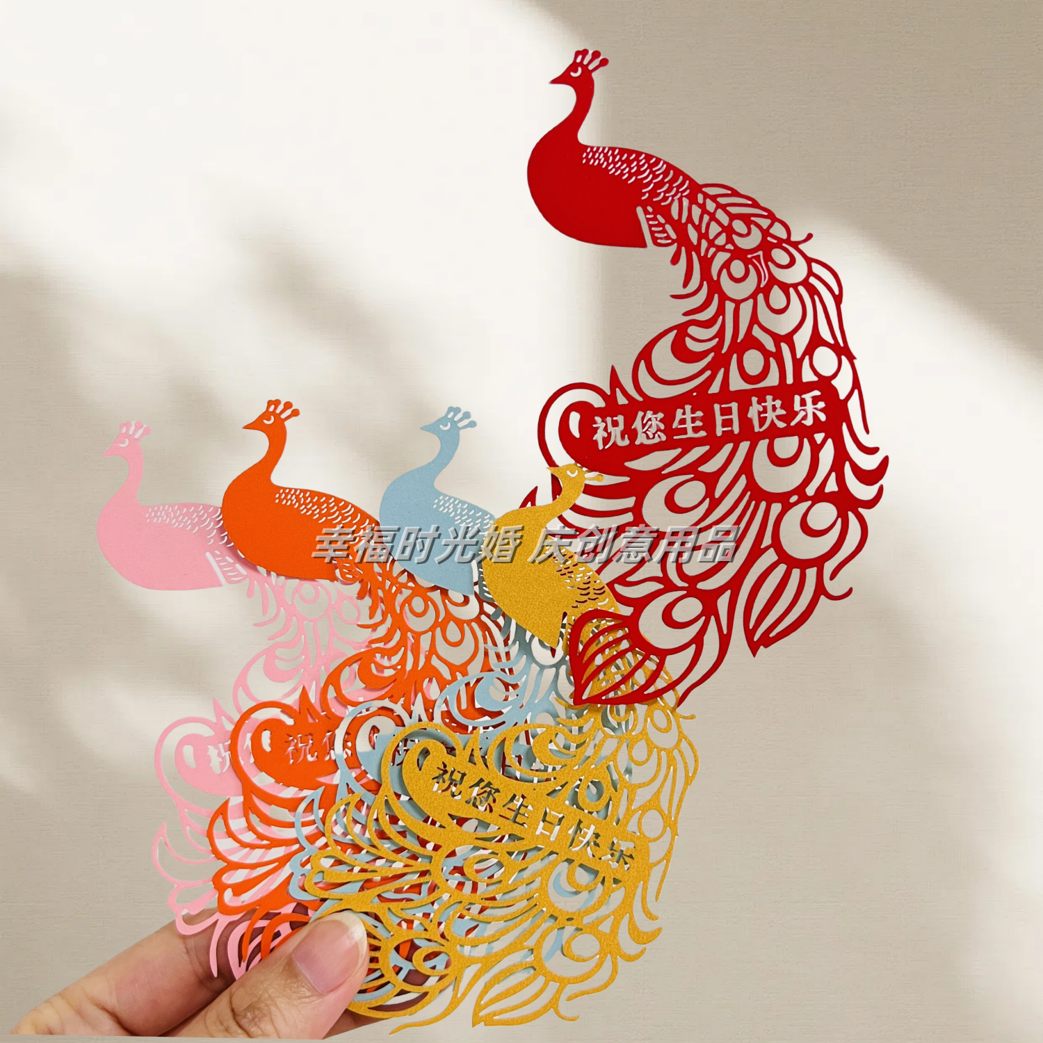 50张欧式镂空红酒杯插卡 结婚酒席座位卡 精美蝴蝶店名定制卡片