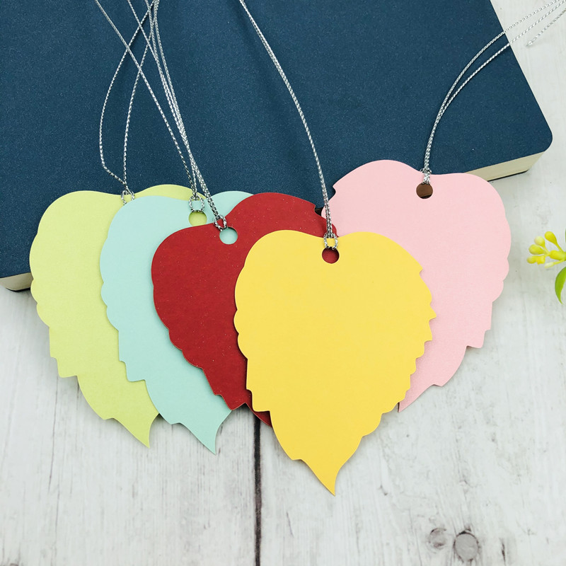 【50张】彩色树叶手写节庆许愿卡