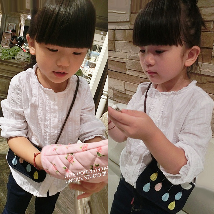 Chemise fille à manche longue - Ref 2084779 Image 1