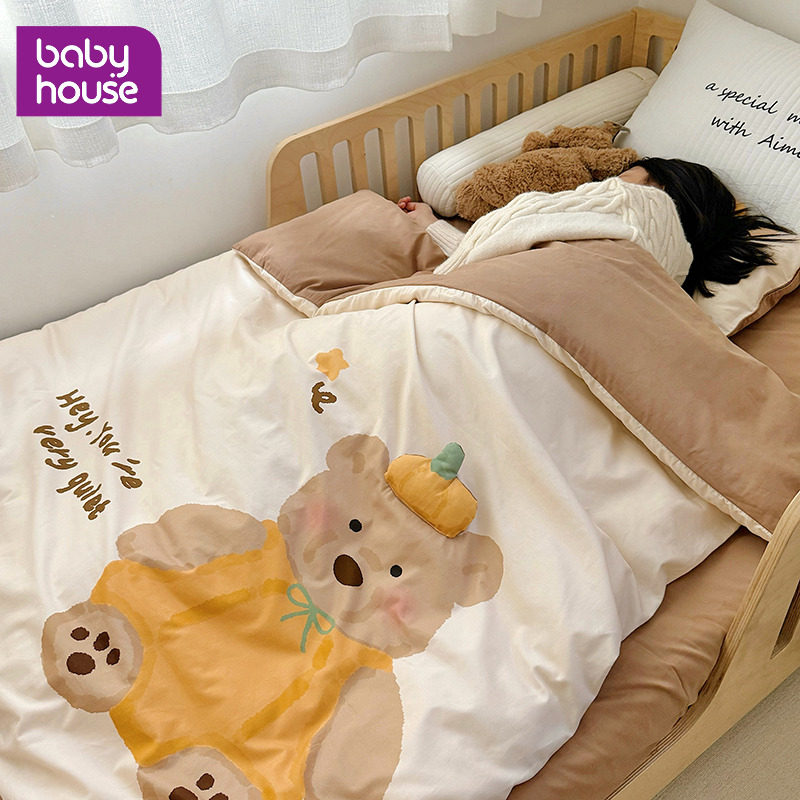 100支高端全棉磨毛宝宝儿童被套