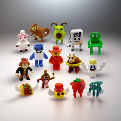 Steal a Brainrot Plush 窃取脑腐游戏周边公仔手办摆件儿童玩具