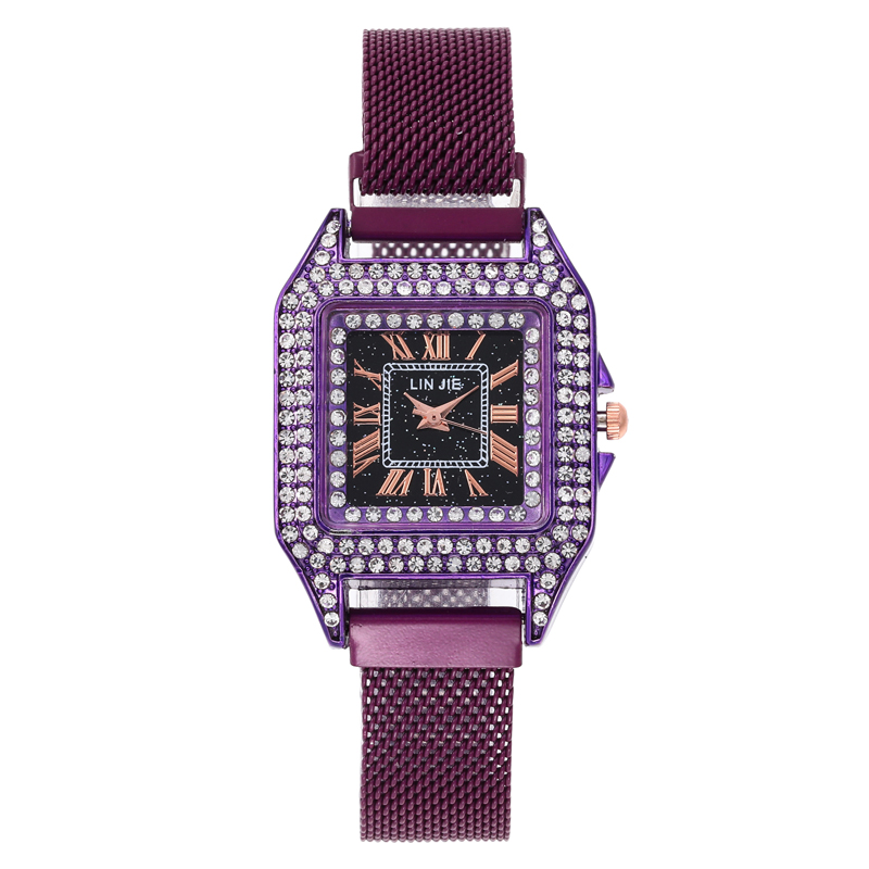 韩版简约风学生方形手表2019新品