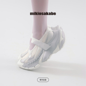 3期免息 日本mikiosakabe魔术贴厚底增高运动老爹玛丽珍Mesh