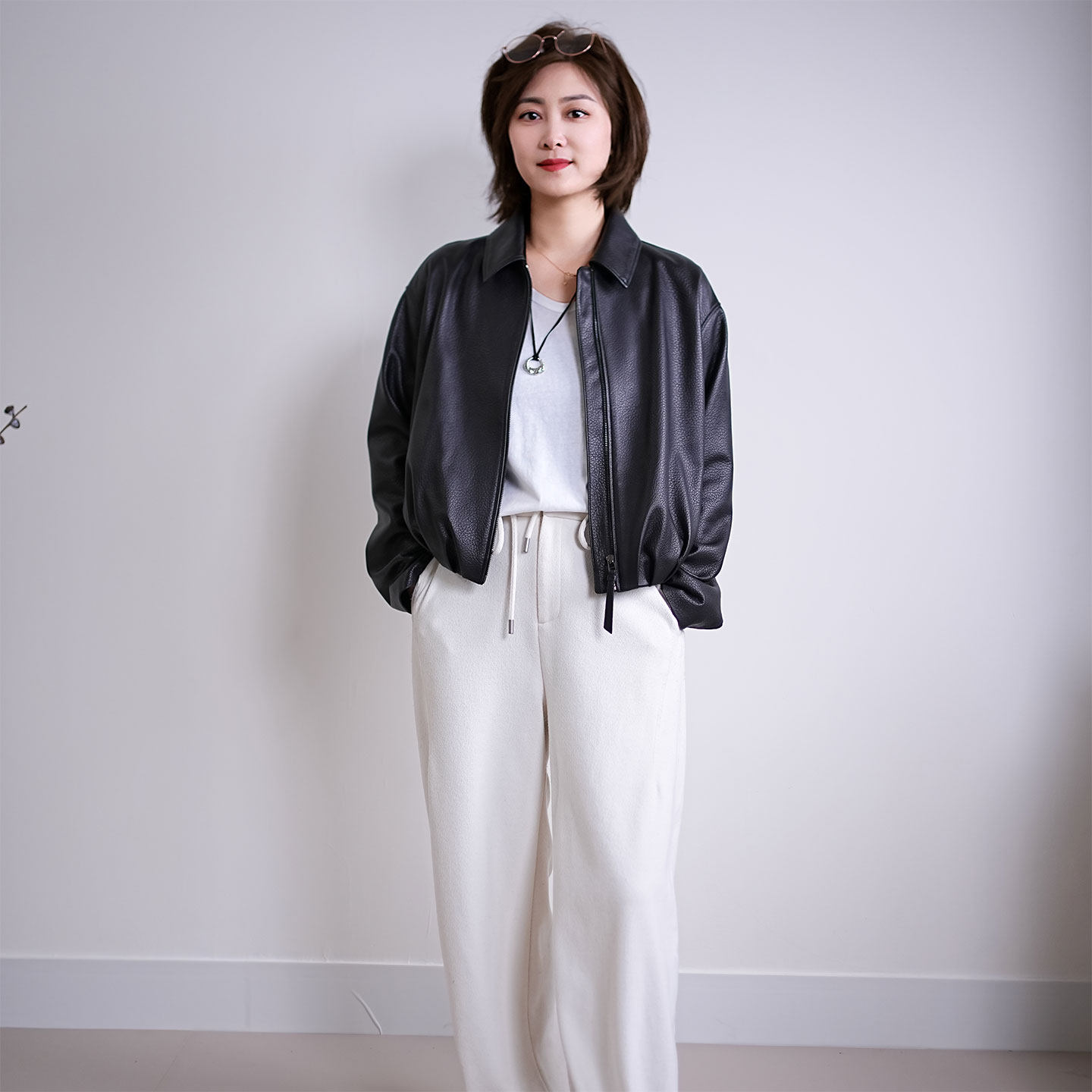 网红时尚皮衣女外套2026年洋气爆款高级感春装洋气显瘦皮衣外套