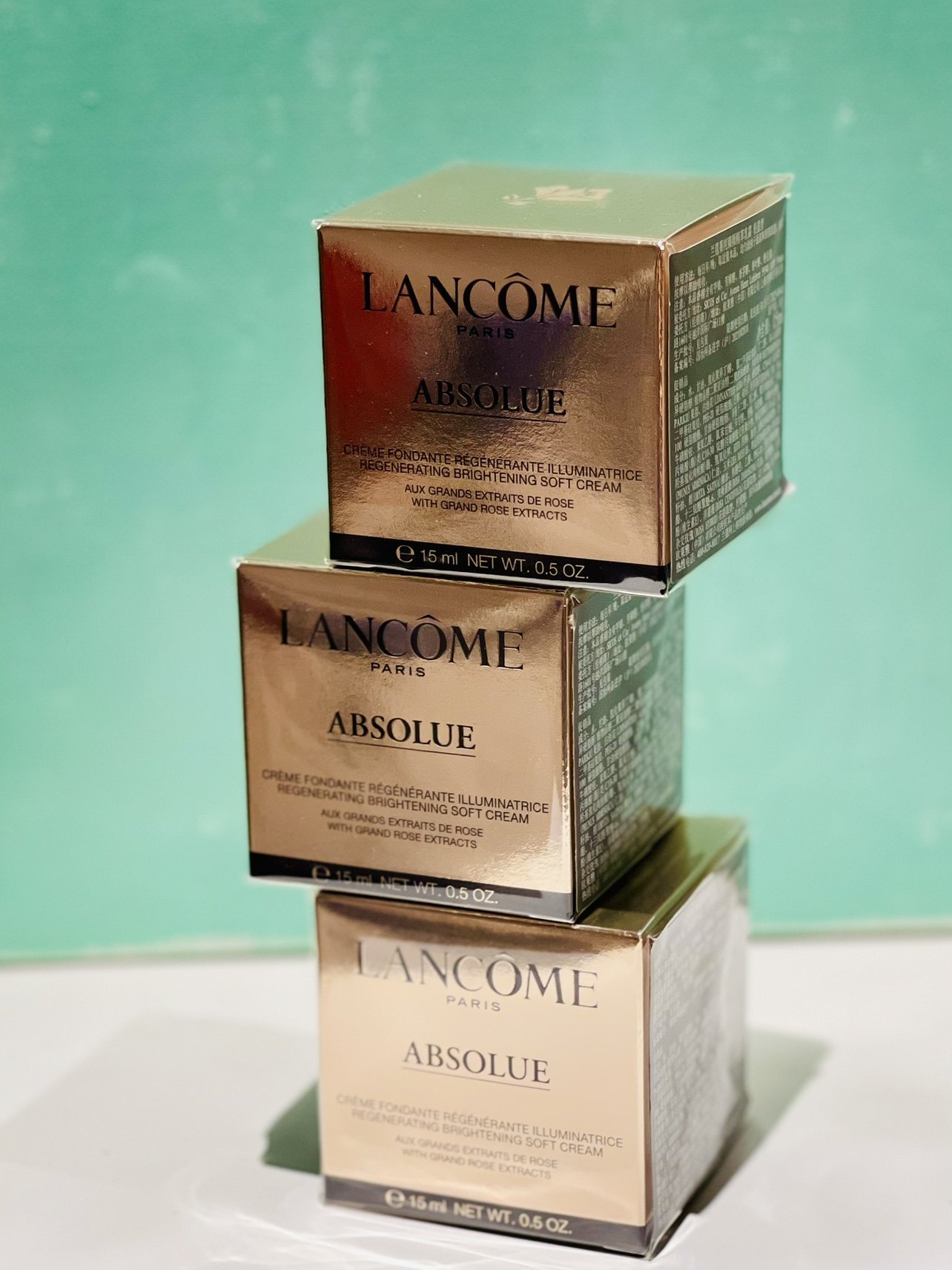 LANCOME兰蔻 菁纯乳霜15ml 玻色因 紧致修护保湿 轻盈 面霜