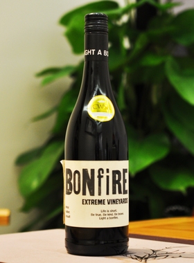 篝火红葡萄酒BONFIRE流浪系列南非原装进口红酒750ml13.5