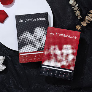 言仓创意吻手账本笔记本记事本子文艺插图送礼女生范格调礼物