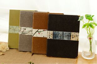 仿羊皮创意时尚笔记本精装日记本横格线记事本子原创设计生日礼物