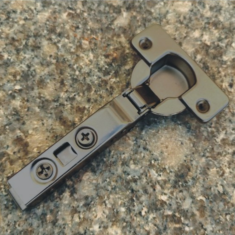 西班牙TITAN OSLASA一体阻尼烟斗黑色快装铰链合页35杯厚门95度