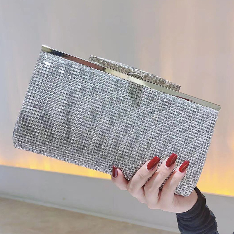 2025新款钻石包手拿包晚宴包礼服女包名媛派对小包包伴娘包新娘