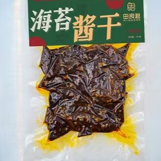田良君海苔酱干108克