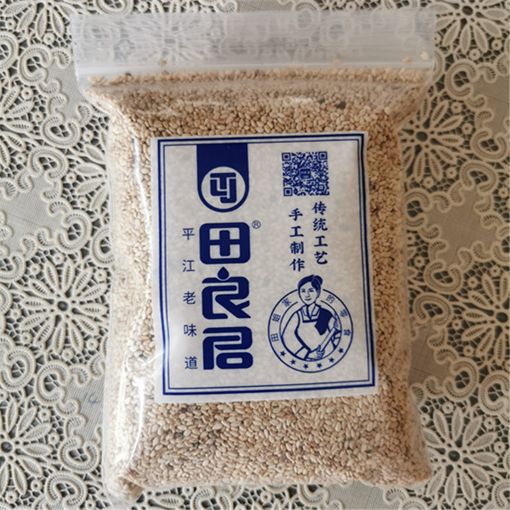 田良君炒白芝麻180克/包